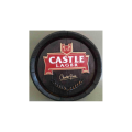 Castle Lager barrel end