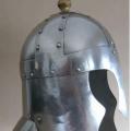 Authurian metal armour helmet. Full size.