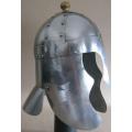 Authurian metal armour helmet. Full size.