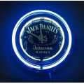 Jack Daniel`s double neon clock. 220V