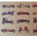 Vintage cars poster