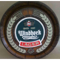Windhoek Lager  large barrel end  46cm diameter