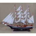 Sailing ship model. Gorch Fork 1872
