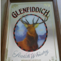 Glenfiddich Scotch Whisky  bar mirror