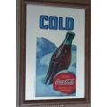 Cold Coca-Cola bar mirror