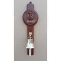 Brass Bell 12cm With Wall Hanging Richelieu Backing