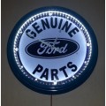 Ford Genuine Parts Illuminated Clock 51cm Diameter