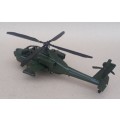 Vintage Metal Model Military Helicopter