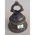 Antique Genuine Solid Brass Ship Bell 7,5cm