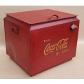 Coca-Cola Metal Cooler Box