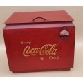 Coca-Cola Metal Cooler Box