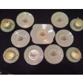 Foley Bone China side plates teacups saucers cake plate