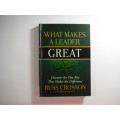 What Makes A Leader Great by Russ Crosson, Ceo, Ronald Blue and Co.