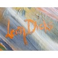 Leon Dicks Oil on Canvas