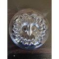 A Stunning Oval Glass "Owl" Paperweight!!
