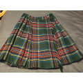 Vintage Kilt style skirt
