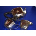G&C Co Plated Silver Tea Set - 3 Pieces
