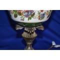 Victorian Style Banquet Lamp - Electric in Working order