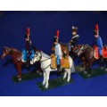 Horsemen - Hand painted Lead set of four