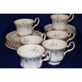 Royal Albert "Memory Lane" Tea Set - 18 Pieces