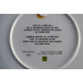 Rare and Highly Collectable - Huguenot Royale Limited Edition Display Plate