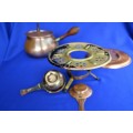 Vintage Fondue Set Copper