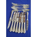 Vintage Cutlery Sheffield Knives and Mixed Forks