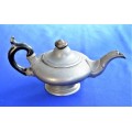 Antique Pewter Bachelor Tea Pot c1840s