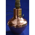 Royal Sable Copperware Copper Lamp - No Shade
