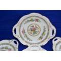 Coalport `Ming Rose` Sweet Dishes -Six Pieces