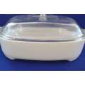 Corning Ware Micro Mate  Microwave Browning Casserole Dish with Glass Lid