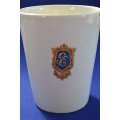 Porcelain Mug/Beaker commemorating the Coronation of King George VI and Queen Elizabeth