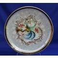H Bequet Quaregnon - Belgium -  Hand Painted Wall Display Plate