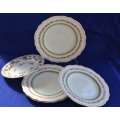 ** REDUCED ** Antique 19th Century Copeland Plates (4) plus Royal Worcester Plate