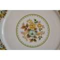 Vintage Royal Stafford Bone China Plates - `Dovedale` Pattern c1950,s
