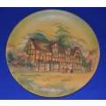 Vintage WH Bossons Wall Plaque - Shakespear`s Birthplace - 1958