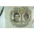 Mug and Tankard Commemorating the Marriage of Prince Charles to Lady Diana Spencer - 1981