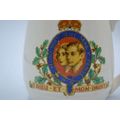 Johnson Bros Mug Commemorating the Coronation of King Geroge VI and Queen Elizabeth  - May 1937