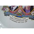 Plate Commemorating the Marriage of Prince Andrew and Sarah Ferguson