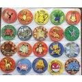 Simba Pokemon Tazos - Large collection of 105 Tazos