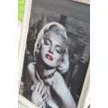 Marilyn Monroe 3D Holographic Poster - Framed