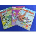 Donald Duck -  Een Vrolijk Weekblad (Dutch) 1987 x 3
