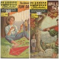 Classics Illustrated Vintage Children`s Comic Books x 2