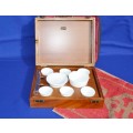 Portable Boxed Travel Tea Set in Protective Carry Bag