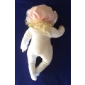 Vintage Porcelain Baby Doll - Repaired Foot