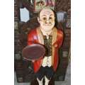 *Extremely Rare* Large Vintage Resin Butler Statue