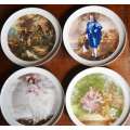 Continental China Display Plates - Four Pieces