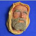 Vintage Bossons Chalkware Character Head - The Syrian
