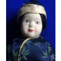 Original All Porcelain Dolls of the World Doll #37 Mongolia