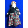 Original All Porcelain Dolls of the World Doll #8 Scotland